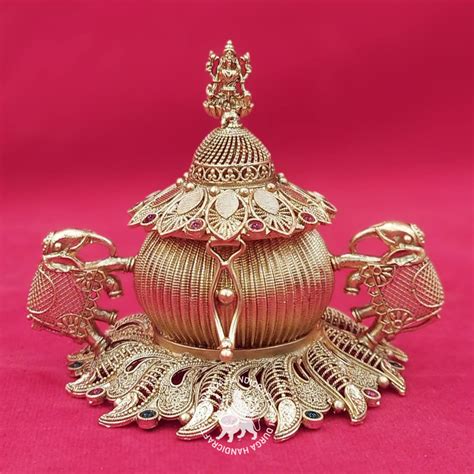 silver kumkum box price